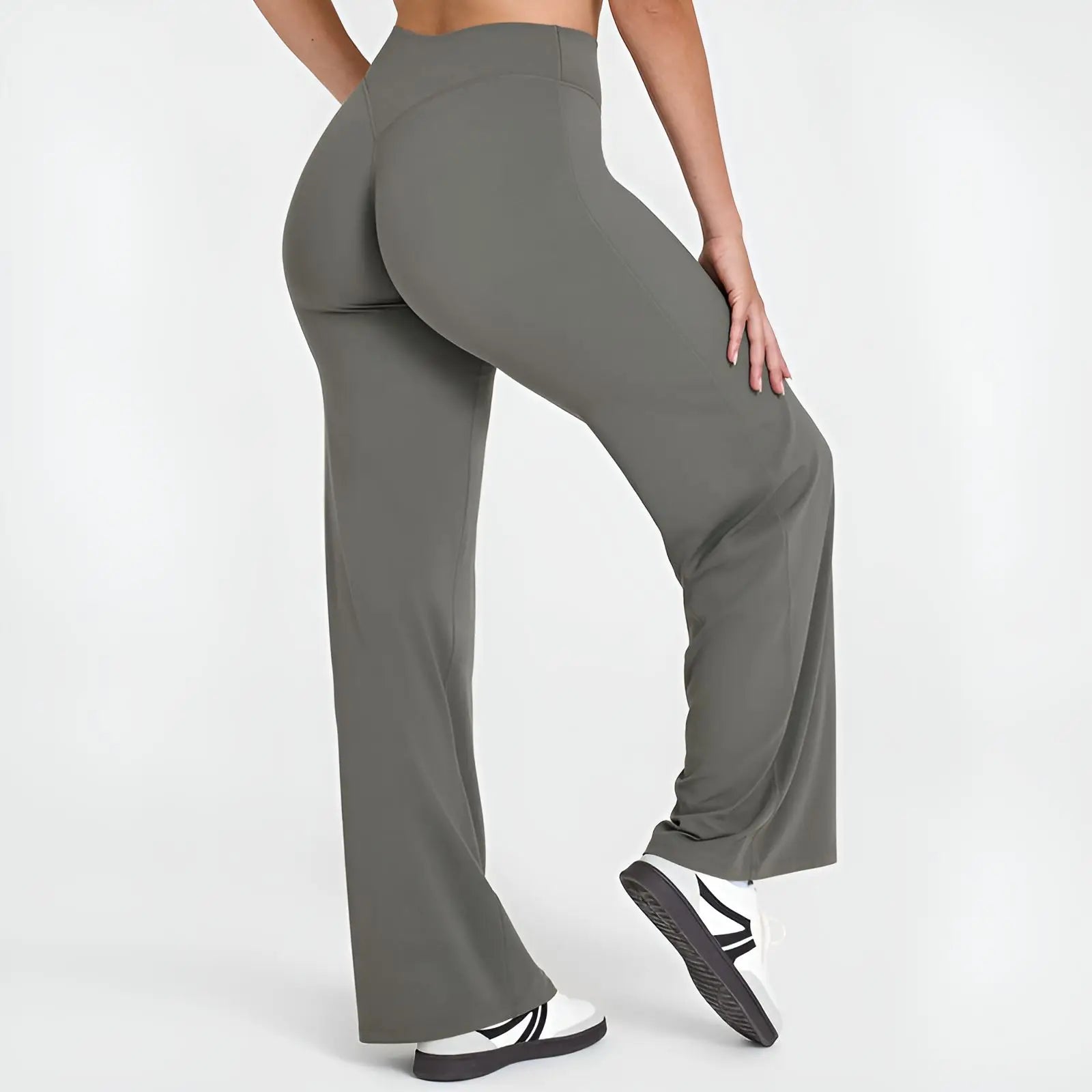 Pantalon Yoga Femme Ultra-Soft – Coupe Droite | Tissu “Butter Touch” & Confort Absolu
