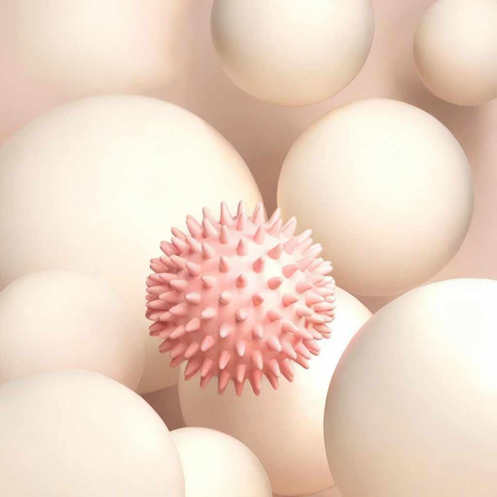 Balle de Massage à Picots | Relaxation Musculaire & Libération Fascia