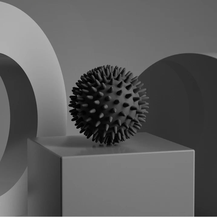 Balle de Massage à Picots | Relaxation Musculaire & Libération Fascia