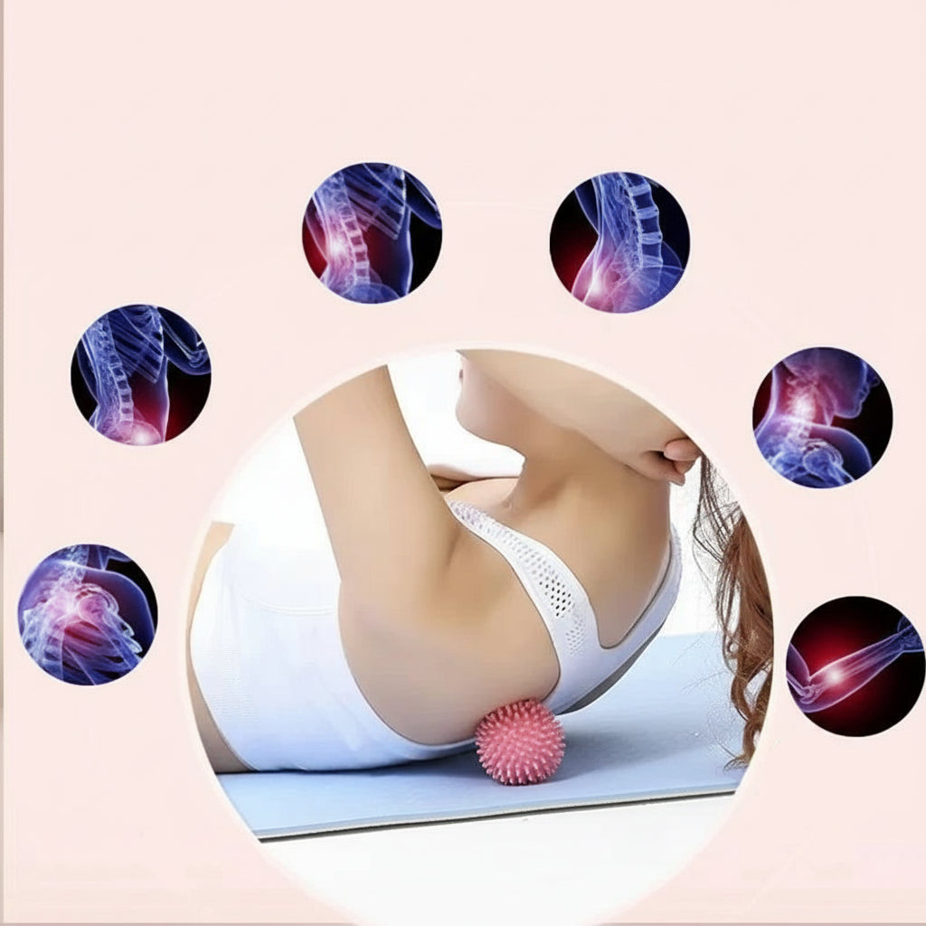 Balle de Massage à Picots | Relaxation Musculaire & Libération Fascia