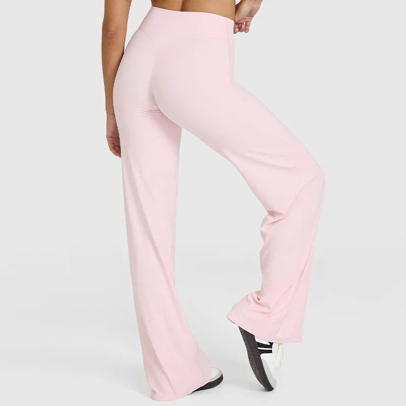 Pantalon Yoga Femme Ultra-Soft – Coupe Droite | Tissu “Butter Touch” & Confort Absolu