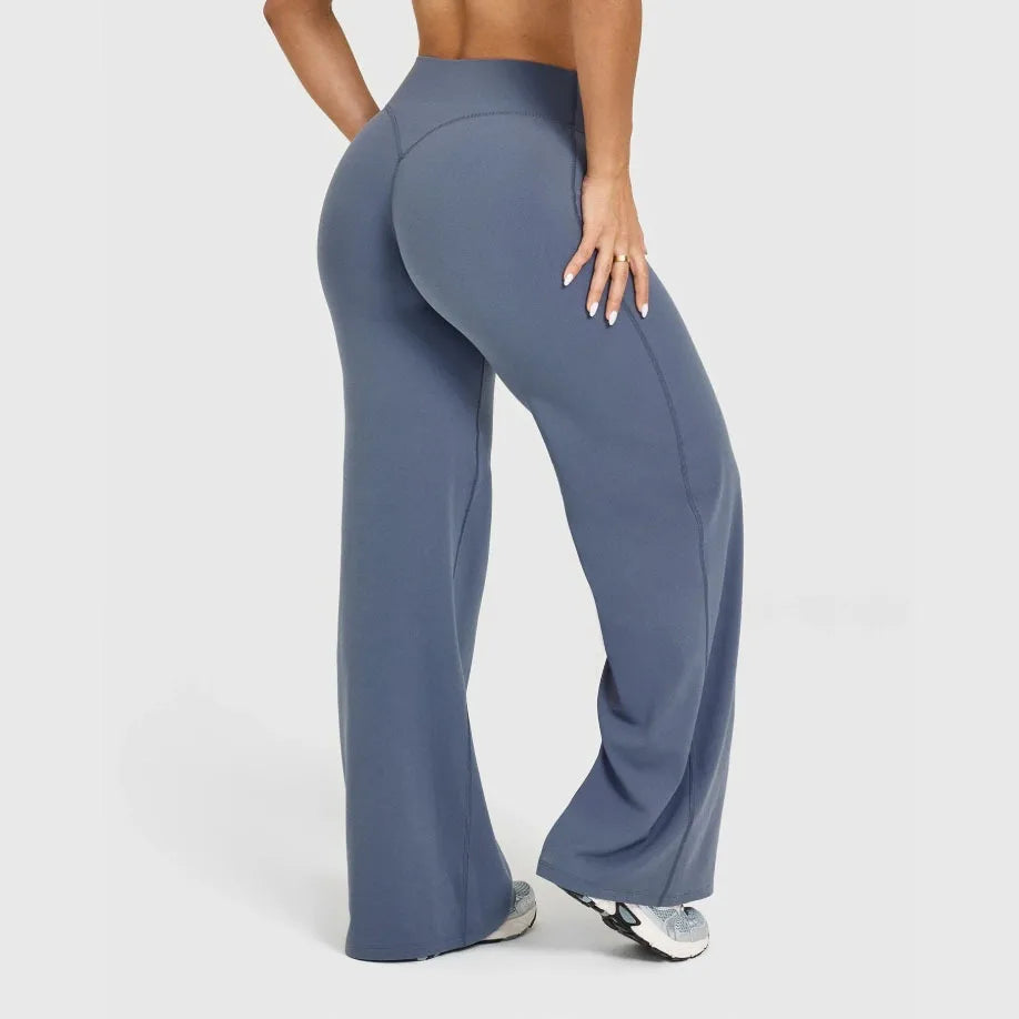 Pantalon Yoga Femme Ultra-Soft – Coupe Droite | Tissu “Butter Touch” & Confort Absolu