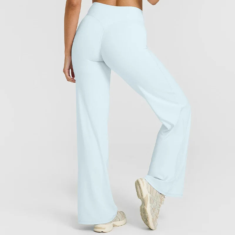Pantalon Yoga Femme Ultra-Soft – Coupe Droite | Tissu “Butter Touch” & Confort Absolu