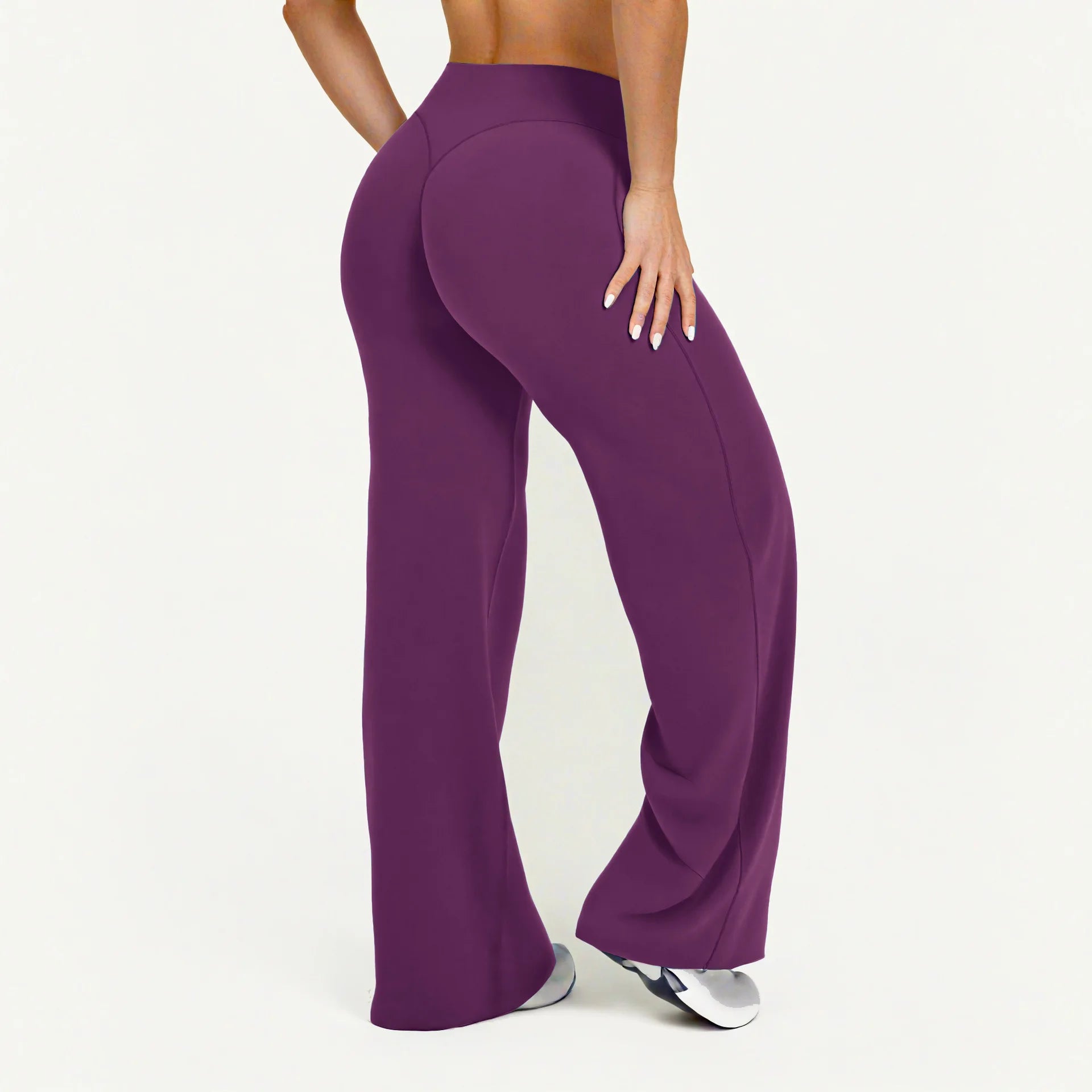 Pantalon Yoga Femme Ultra-Soft – Coupe Droite | Tissu “Butter Touch” & Confort Absolu