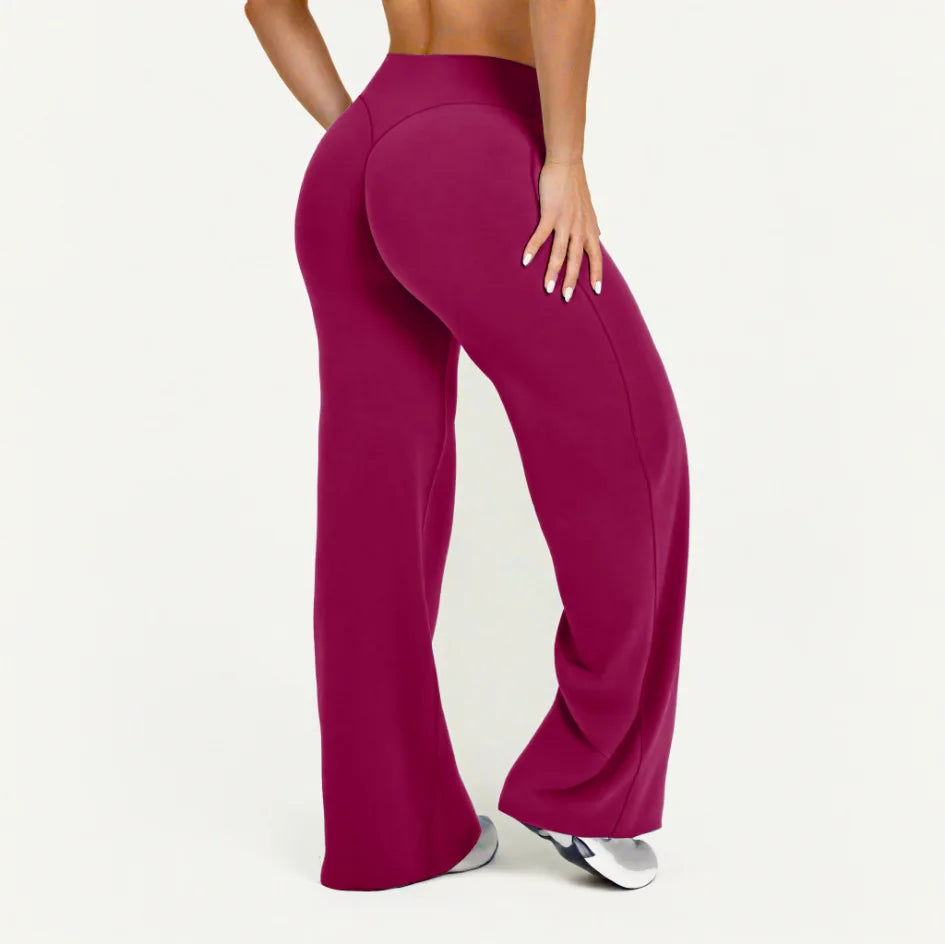 Pantalon Yoga Femme Ultra-Soft – Coupe Droite | Tissu “Butter Touch” & Confort Absolu
